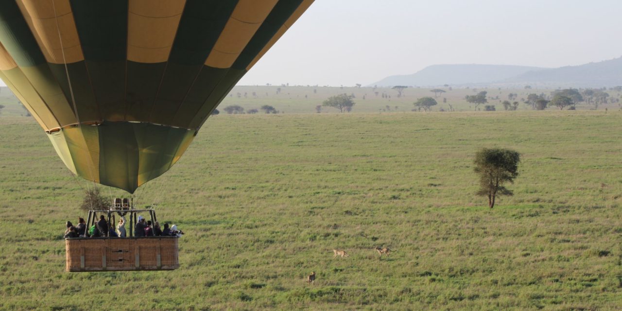 Im Ballon über die Serengeti