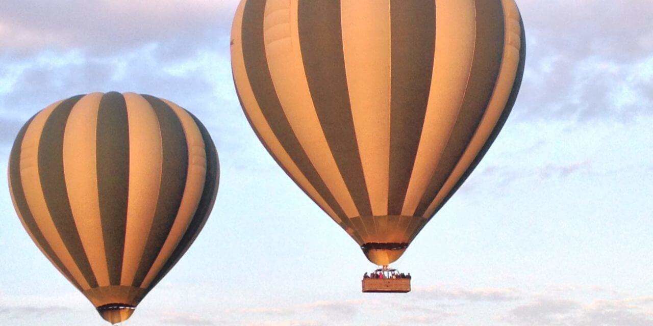 Im Ballon über die Serengeti